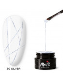 AWIX Professional, Паутинка Spider Gel Silver