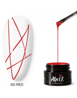 AWIX Professional, Паутинка Spider Gel Red