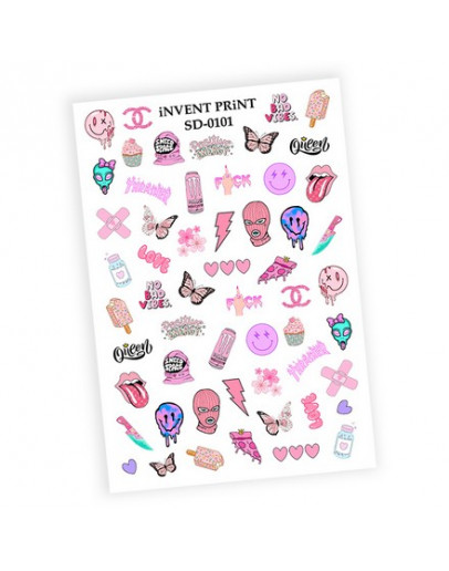 iNVENT PRiNT, Слайдер-дизайн Pop Art №SD-101