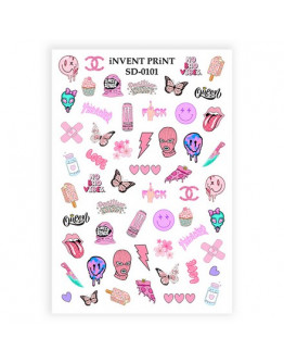 iNVENT PRiNT, Слайдер-дизайн Pop Art №SD-101