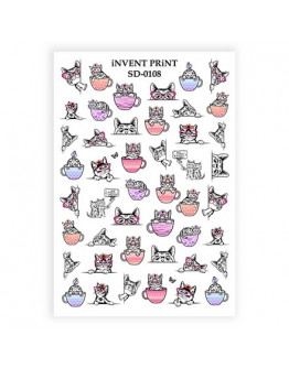 iNVENT PRiNT, Слайдер-дизайн «Коты и кошки. Котята» №SD-108