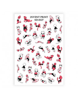 iNVENT PRiNT, Слайдер-дизайн «Коты и кошки. Мультяшки» №SD-127