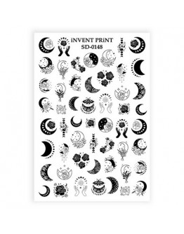 iNVENT PRiNT, Слайдер-дизайн «Луна. Ночь. Цветы» №SD-148