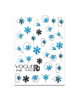 Набор, Vogue Nails, Слайдер-дизайн №168, 2 шт.
