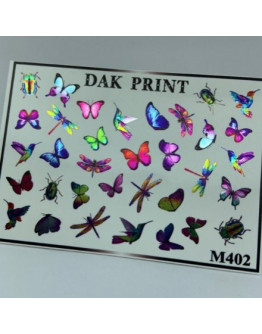 Набор, Dak Print, Слайдер-дизайн №M402, 2 шт.