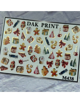 Набор, Dak Print, Слайдер-дизайн №M438, 2 шт.