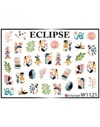 Набор, Eclipse, Слайдер-дизайн W №1121, 3 шт.