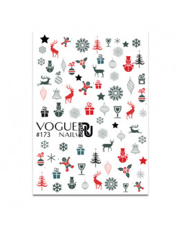 Набор, Vogue Nails, Слайдер-дизайн №173, 2 шт.