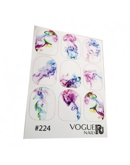 Набор, Vogue Nails, Слайдер-дизайн №224, 2 шт.