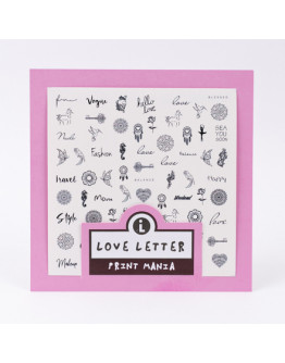 Lianail, Слайдер-дизайн Print Mania, Love Letter №1