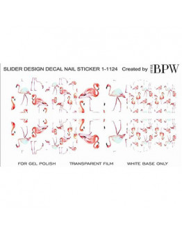 Набор, BPW.Style, Слайдер-дизайн «Фламинго» №1-1124, 3 шт.