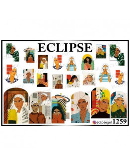 Набор, Eclipse, Слайдер-дизайн №1259, 2 шт.