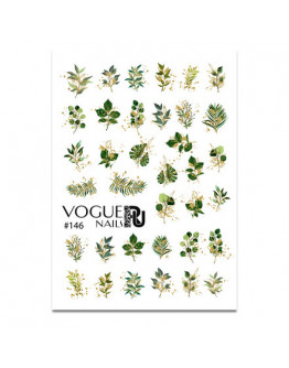 Набор, Vogue Nails, Слайдер-дизайн №146, 2 шт.