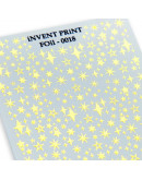 iNVENT PRiNT, Фольгированный слайдер «Звезды. Звездочки» №FOiL-018