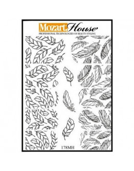 Набор, Mozart House, Слайдер-дизайн №W178, 3 шт.