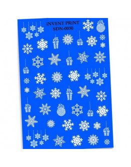 iNVENT PRiNT, Слайдер-дизайн «Новый год. Зима. Снежинки. Подарки» №SDN-30