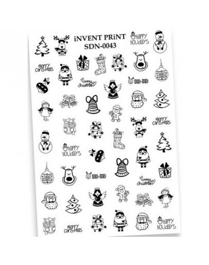 iNVENT PRiNT, Слайдер-дизайн «Новый год. Зима. Подарки. Рождество» №SDN-43