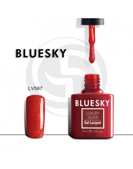 Bluesky, Гель-лак Luxury Silver №567