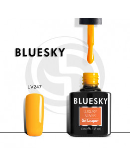 Bluesky, Гель-лак Luxury Silver №247 (УЦЕНКА)