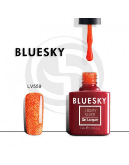 Bluesky, Гель-лак Luxury Silver №559