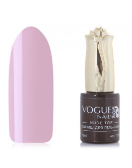 Vogue Nails, Топ Nude, Pink, 10 мл