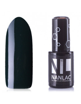 Nano Professional, Гель-лак №2186, Black green