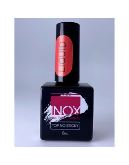INOX nail professional, Топ No Sticky Liquid, 8 мл