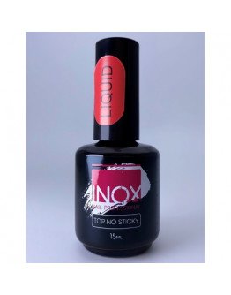 INOX nail professional, Топ No Sticky Liquid, 15 мл