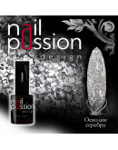 Nail Passion, Гель-лак «Осколки серебра»