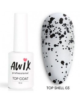 AWIX Professional, Топ для гель-лака Shell №03, 10 мл
