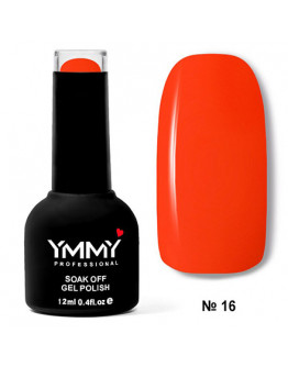 YMMY Professional, Гель-лак «Оранжевый бум» №016
