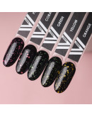Vogue Nails, Топ для гель-лака Fleck Pink, 10 мл