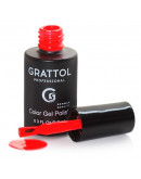 Grattol, Гель-лак Classic Collection №030, Bright Red