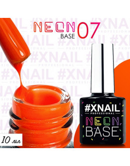 Xnail, База Neon №7, оранжевая