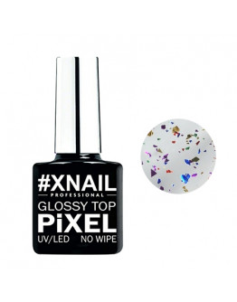 Xnail, Топ для гель-лака Pixel Glossy №8