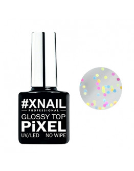 Xnail, Топ для гель-лака Pixel Glossy №9