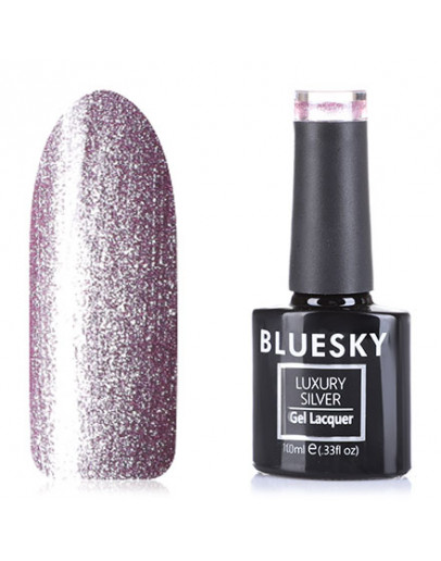 Bluesky, Гель-лак Luxury Silver №756