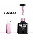 Bluesky, Гель-лак Luxury Silver №756