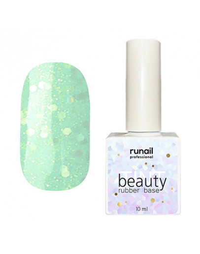 ruNail, Каучуковая база beautyTINT Glitter Mix №6772