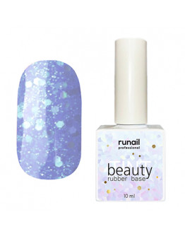 ruNail, Каучуковая база beautyTINT Glitter Mix №6776