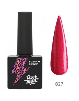 RockNail, Гель-лак Scream Queen №827, Lipstick Attack