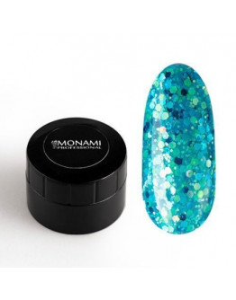 Monami Professional, Гель-лак с блеском, Turquoise