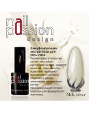 Nail Passion, База Milk Silver, 10 мл