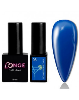 LONGE nail-bar, Гель-лак «Голубая лагуна» №08