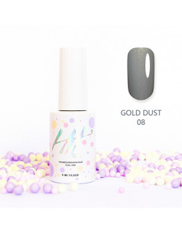 HIT gel, Гель-лак Gold Dust №08