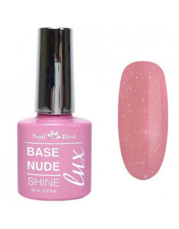 Nail Best, База LUX Nude Shine №01s, 15 мл
