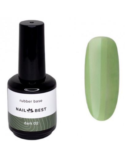 Nail Best, База Rubber Dark №02, 15 мл