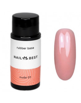 Nail Best, База Rubber Nude №01, 30 мл