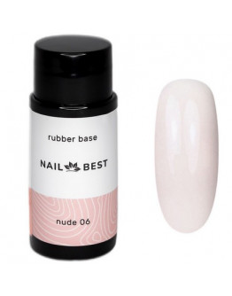 Nail Best, База Rubber Nude №06, 30 мл