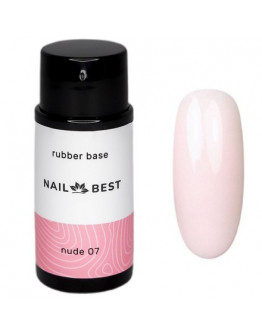Nail Best, База Rubber Nude №07, 30 мл